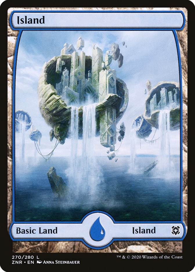 Island (270) [Zendikar Rising] | Gaming Infinity