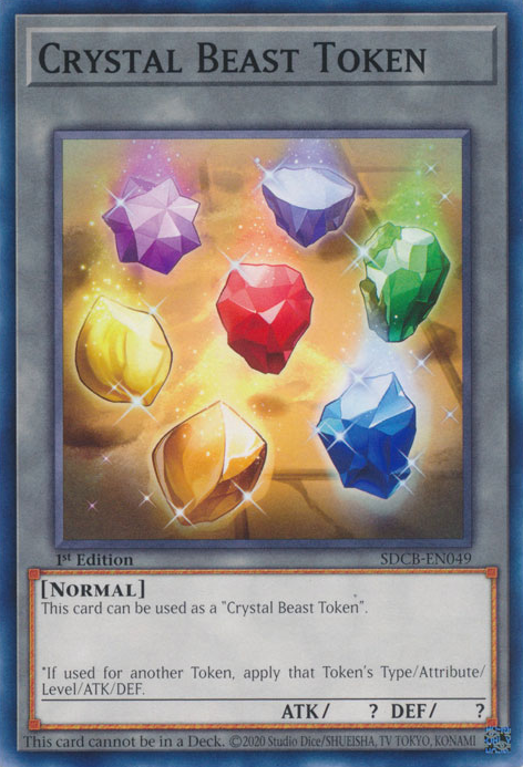 Crystal Beast Token [SDCB-EN049] Common | Gaming Infinity