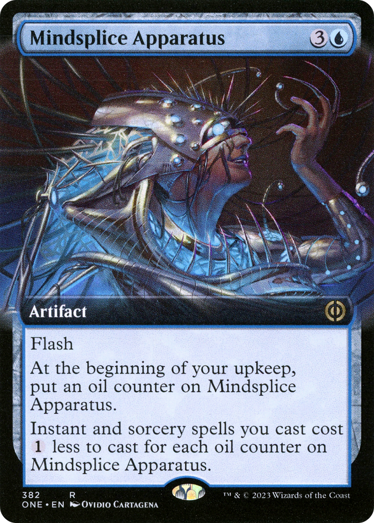 Mindsplice Apparatus (Extended Art) [Phyrexia: All Will Be One] | Gaming Infinity