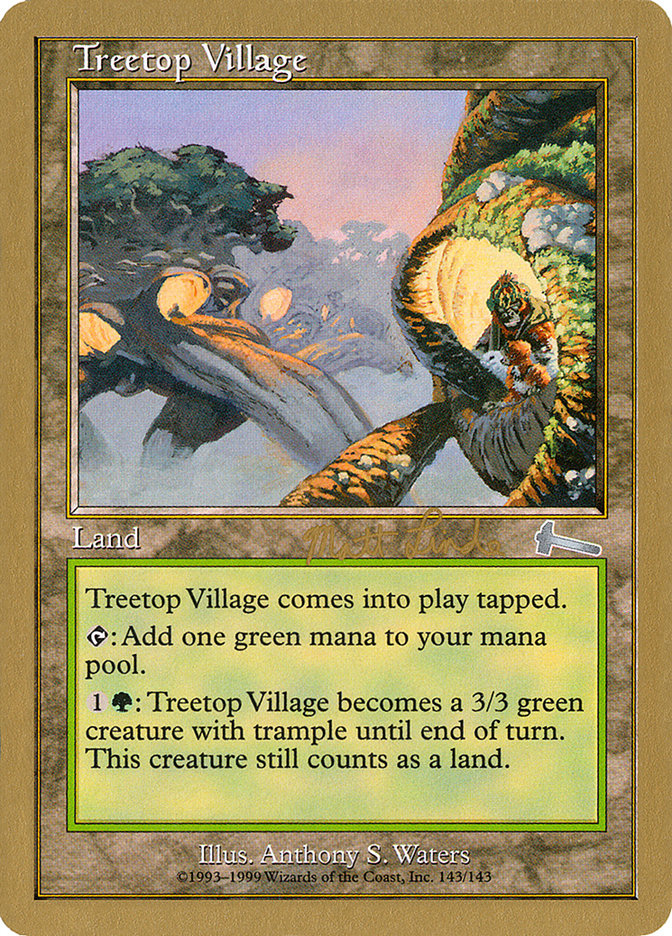 Treetop Village (Matt Linde) [World Championship Decks 1999] | Gaming Infinity