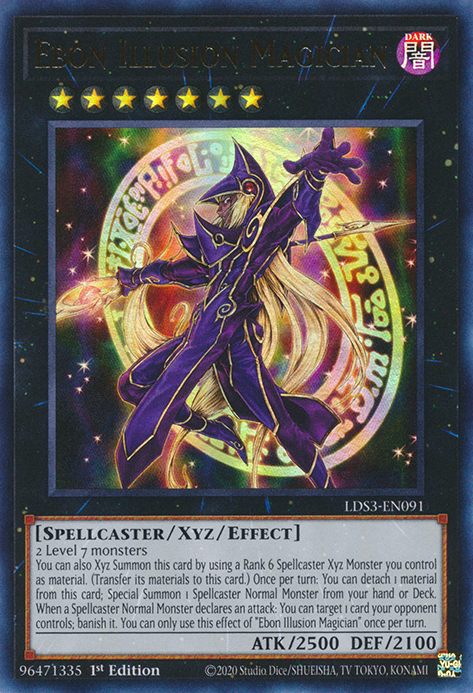 Ebon Illusion Magician [LDS3-EN091] Ultra Rare | Gaming Infinity