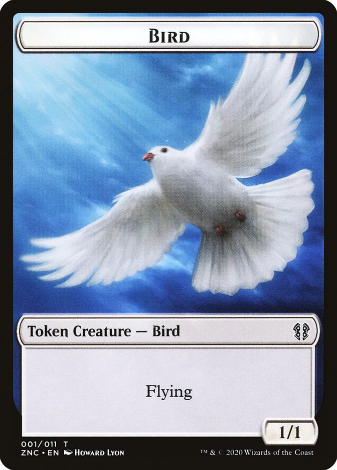 Bird // Kor Ally Double-sided Token [Zendikar Rising Commander Tokens] | Gaming Infinity