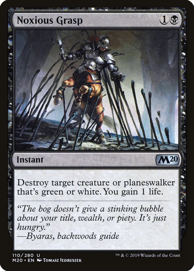 Noxious Grasp [Core Set 2020] | Gaming Infinity