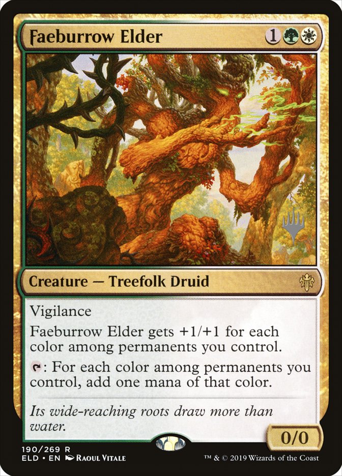 Faeburrow Elder (Promo Pack) [Throne of Eldraine Promos] | Gaming Infinity