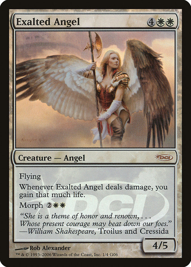 Exalted Angel [Judge Gift Cards 2006] | Gaming Infinity