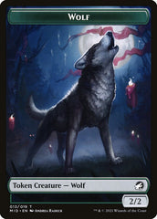 Wolf (013) // Treasure (015) Double-sided Token [Challenger Decks 2022 Tokens] | Gaming Infinity