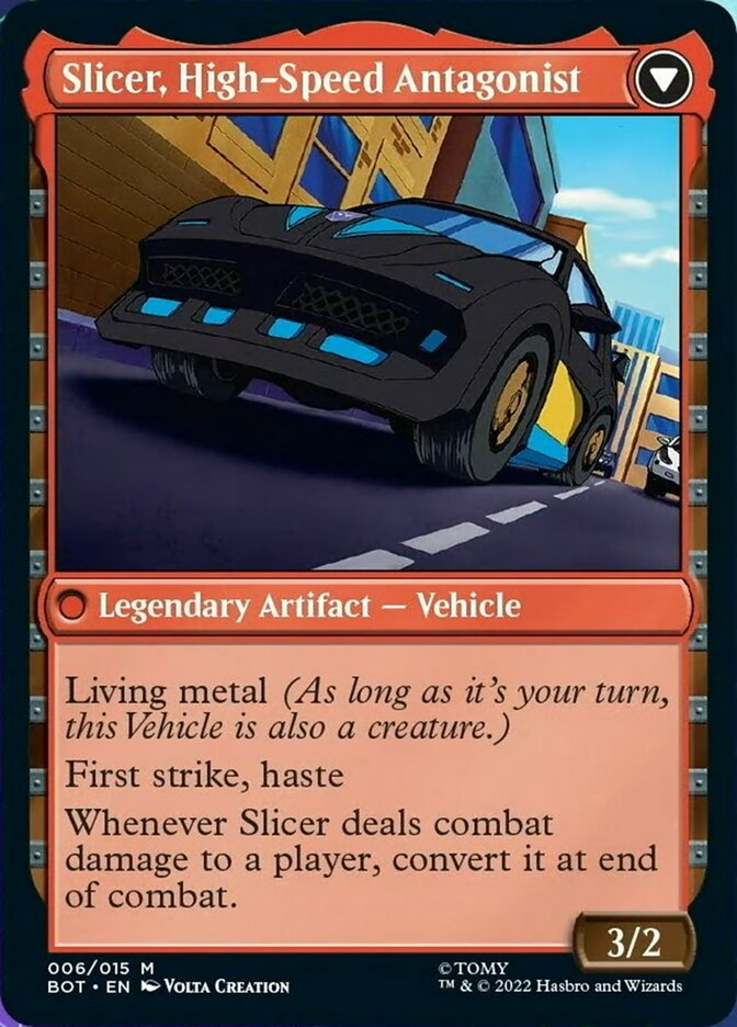 Slicer, Hired Muscle // Slicer, High-Speed Antagonist [Universes Beyond: Transformers] | Gaming Infinity