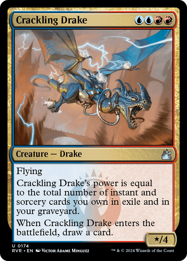 Crackling Drake [Ravnica Remastered] | Gaming Infinity