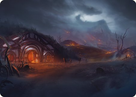 Field of Ruin Art Card [The Lord of the Rings: Tales of Middle-earth Art Series] | Gaming Infinity