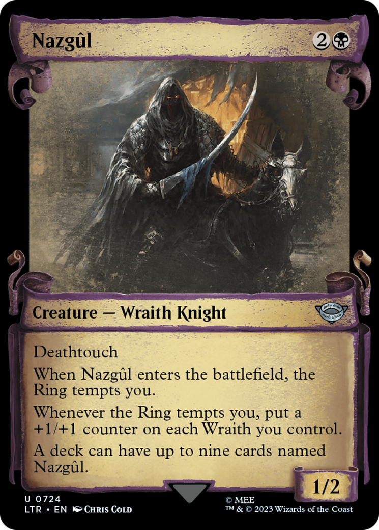 Nazgul (0724) [The Lord of the Rings: Tales of Middle-Earth Showcase Scrolls] | Gaming Infinity