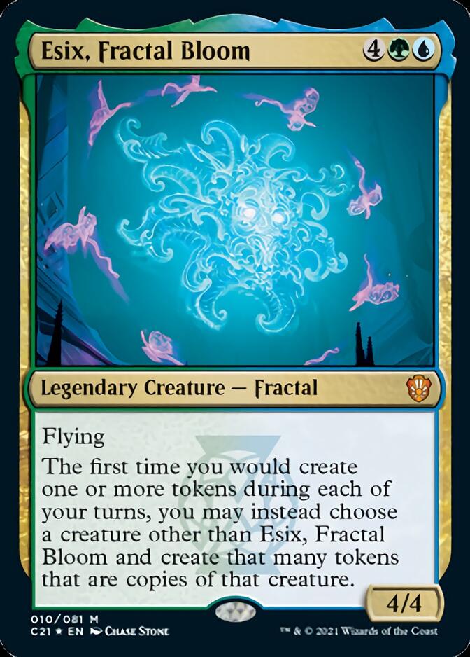 Esix, Fractal Bloom [Commander 2021] | Gaming Infinity