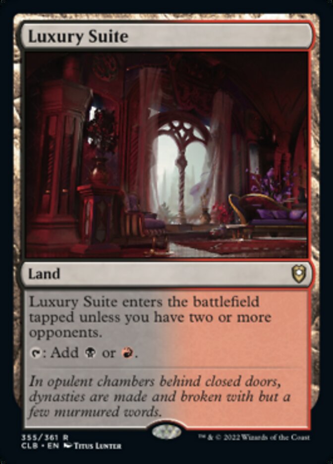 Luxury Suite [Commander Legends: Battle for Baldur's Gate] | Gaming Infinity