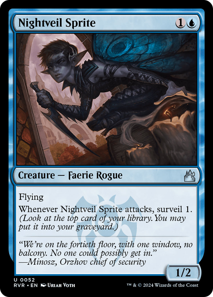 Nightveil Sprite [Ravnica Remastered] | Gaming Infinity