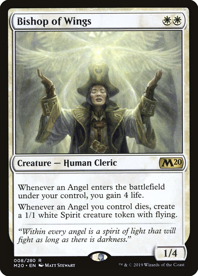 Bishop of Wings [Core Set 2020] | Gaming Infinity