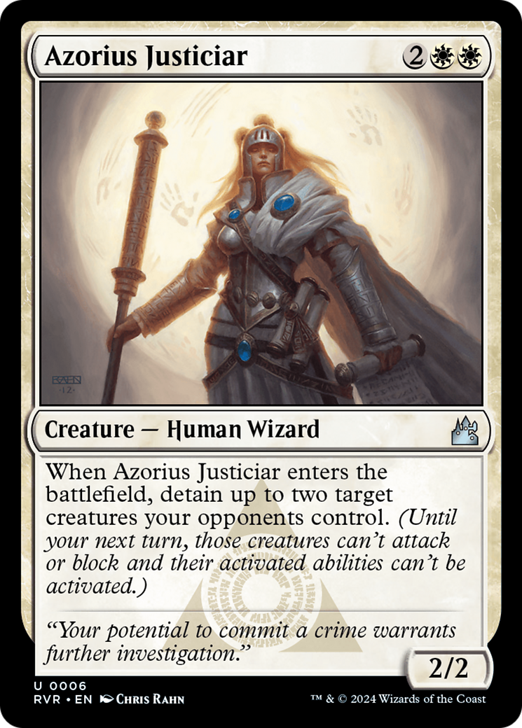 Azorius Justiciar [Ravnica Remastered] | Gaming Infinity