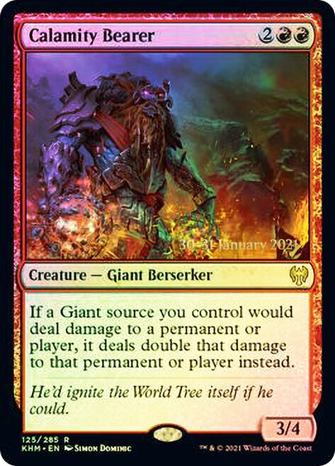 Calamity Bearer  [Kaldheim Prerelease Promos] | Gaming Infinity