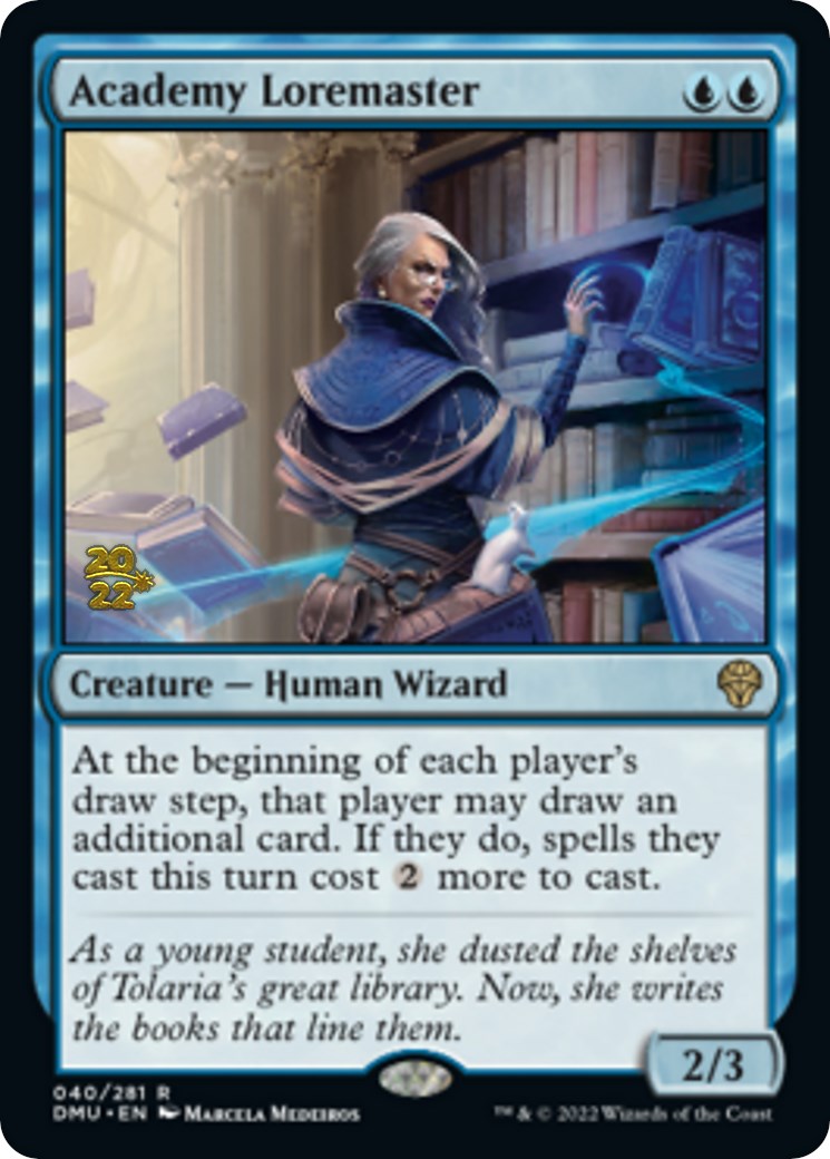 Academy Loremaster [Dominaria United Prerelease Promos] | Gaming Infinity