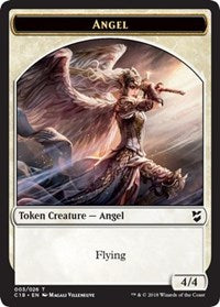 Angel // Soldier Double-sided Token [Commander 2018 Tokens] | Gaming Infinity