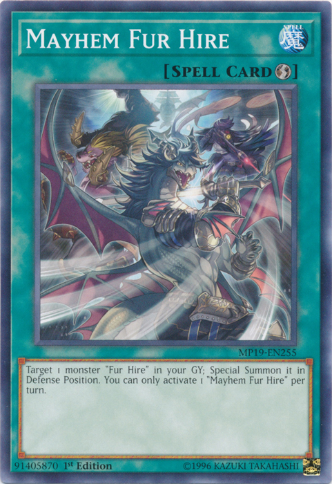 Mayhem Fur Hire [MP19-EN255] Common | Gaming Infinity