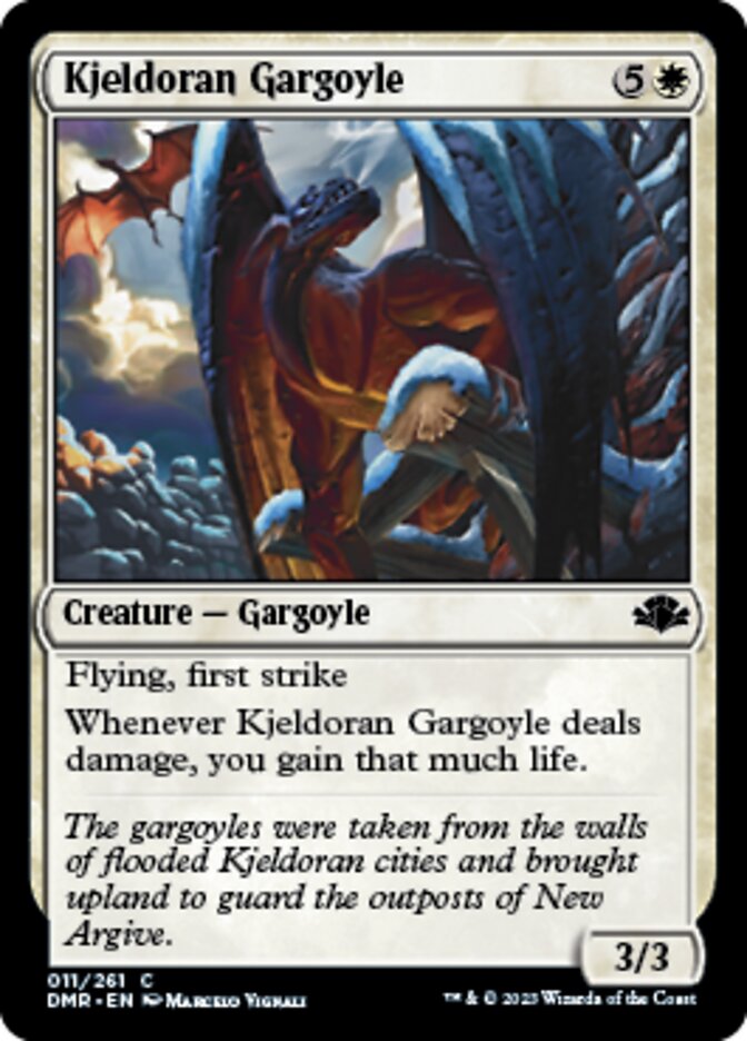 Kjeldoran Gargoyle [Dominaria Remastered] | Gaming Infinity