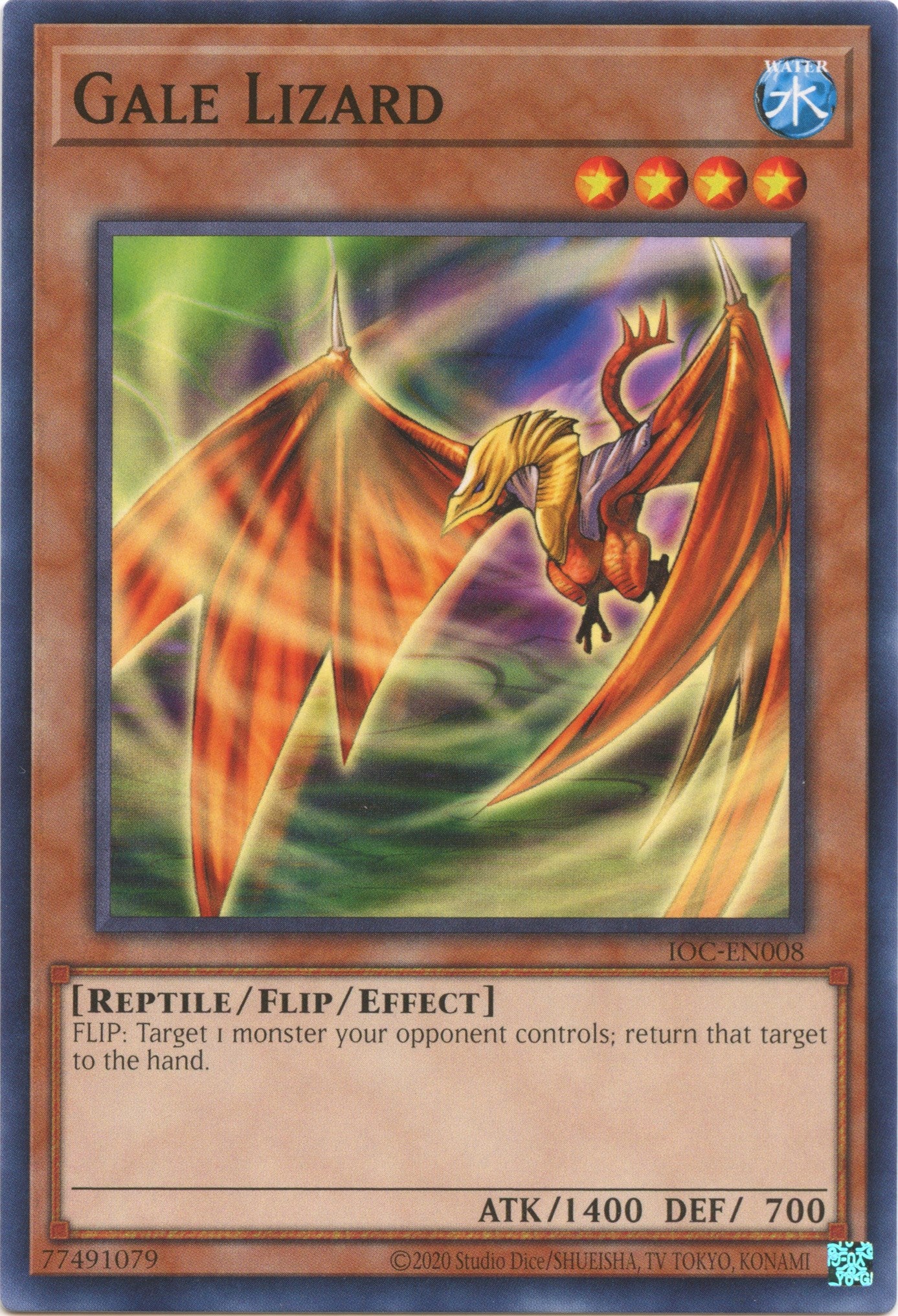 Gale Lizard (25th Anniversary) [IOC-EN008] Common | Gaming Infinity