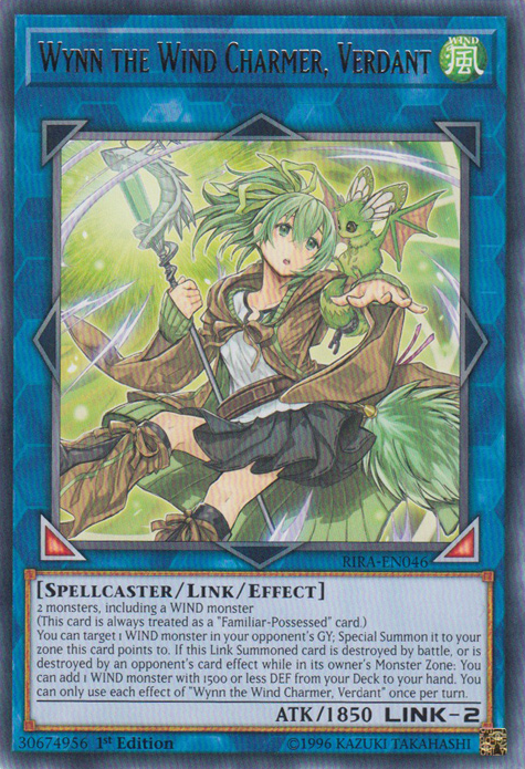 Wynn the Wind Charmer, Verdant [RIRA-EN046] Rare | Gaming Infinity