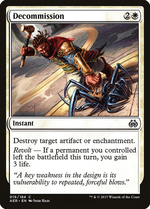 Decommission [Aether Revolt] | Gaming Infinity