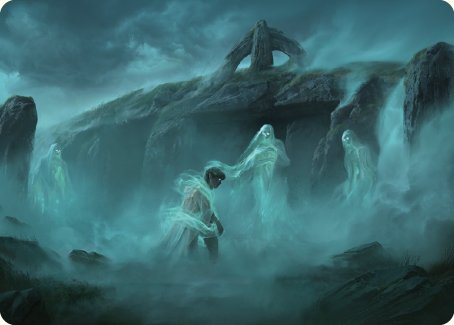 Fog on the Barrow-Downs Art Card [The Lord of the Rings: Tales of Middle-earth Art Series] | Gaming Infinity