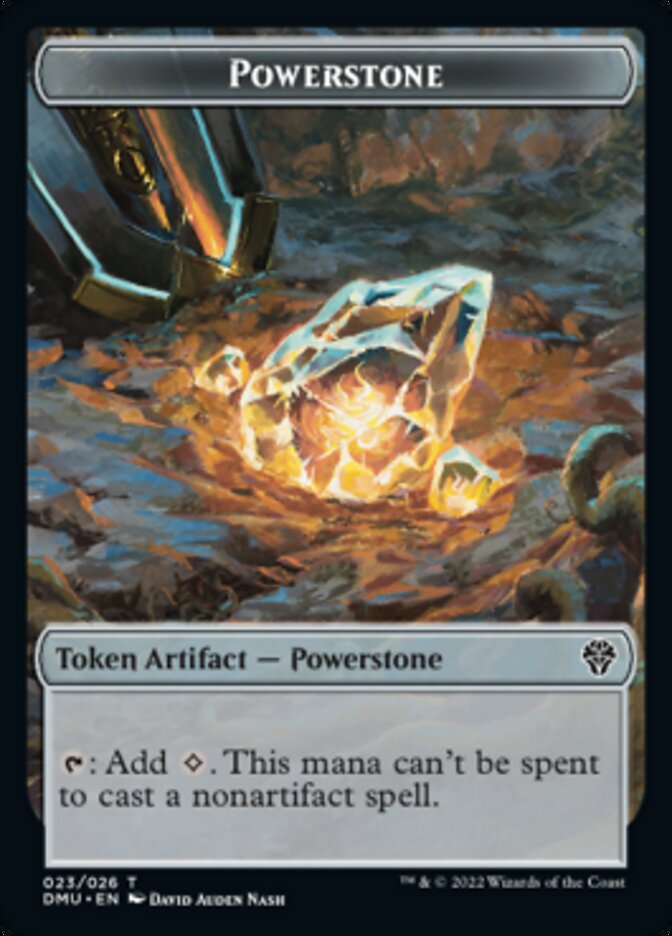 Powerstone Token [Dominaria United Tokens] | Gaming Infinity