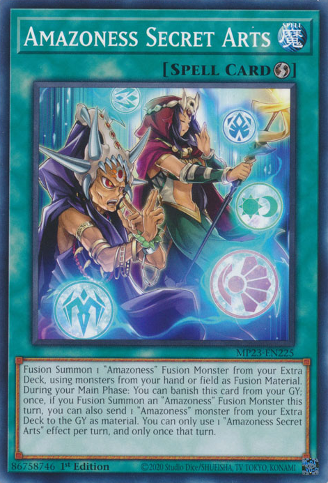 Amazoness Secret Arts [MP23-EN225] Common | Gaming Infinity