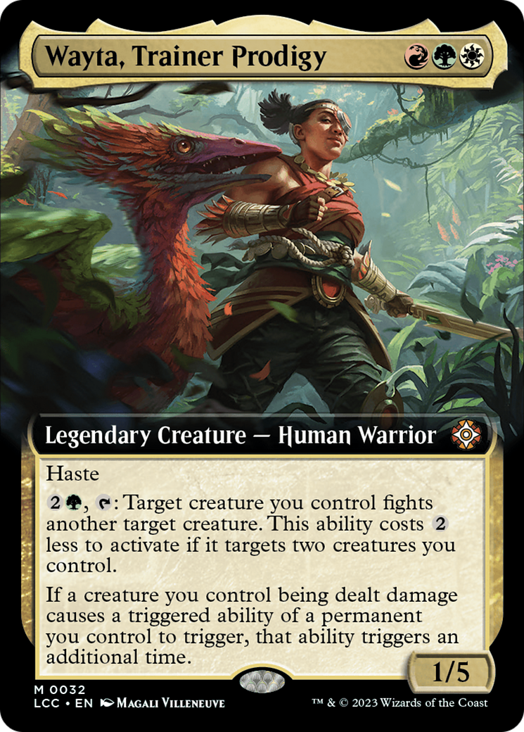 Wayta, Trainer Prodigy (Extended Art) [The Lost Caverns of Ixalan Commander] | Gaming Infinity