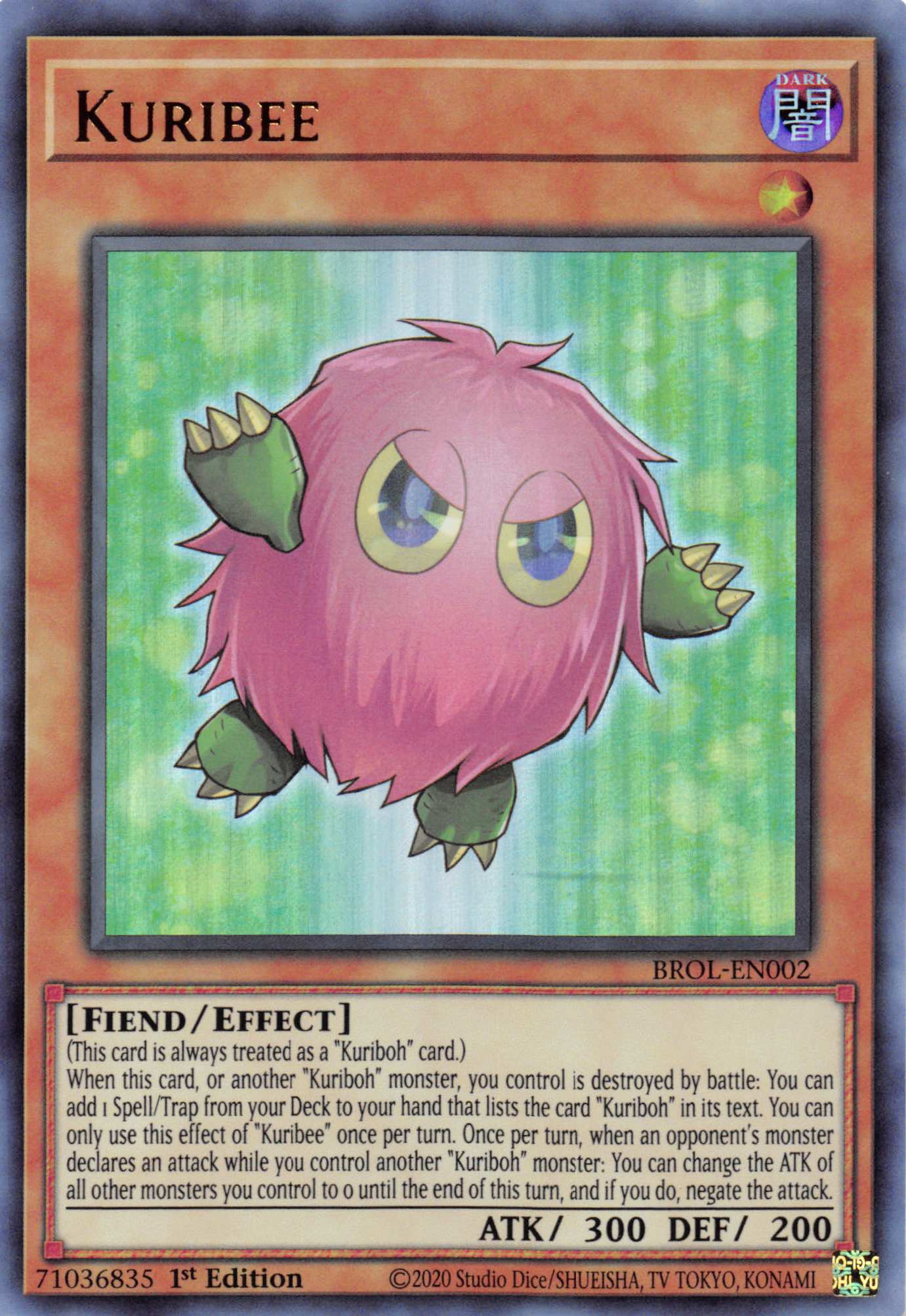 Kuribee [BROL-EN002] Ultra Rare | Gaming Infinity