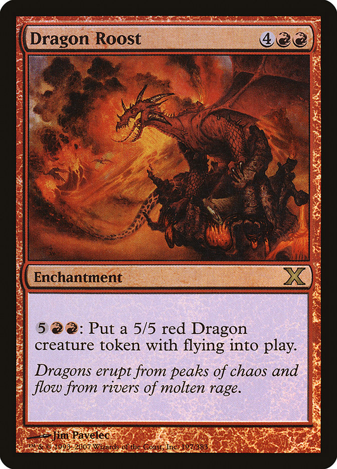 Dragon Roost (Premium Foil) [Tenth Edition] | Gaming Infinity