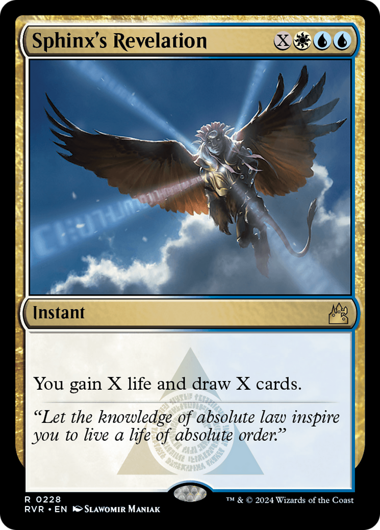 Sphinx's Revelation [Ravnica Remastered] | Gaming Infinity