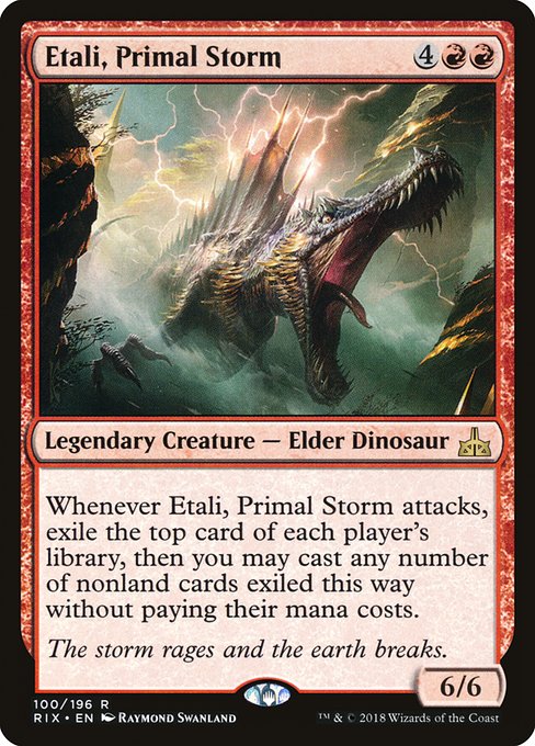 Etali, Primal Storm [Rivals of Ixalan] | Gaming Infinity