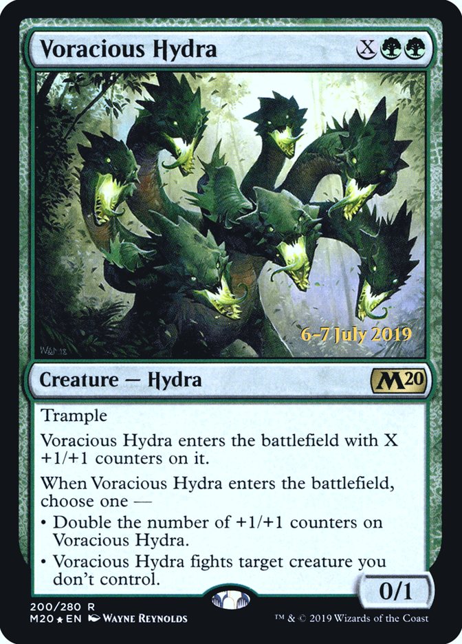 Voracious Hydra  [Core Set 2020 Prerelease Promos] | Gaming Infinity