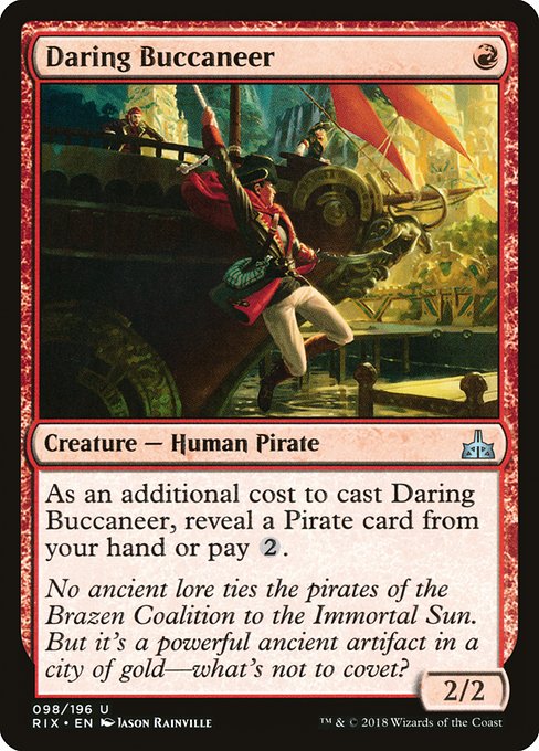Daring Buccaneer [Rivals of Ixalan] | Gaming Infinity