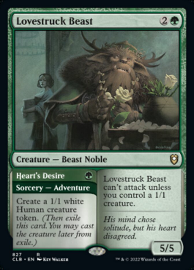 Lovestruck Beast // Heart's Desire [Commander Legends: Battle for Baldur's Gate] | Gaming Infinity