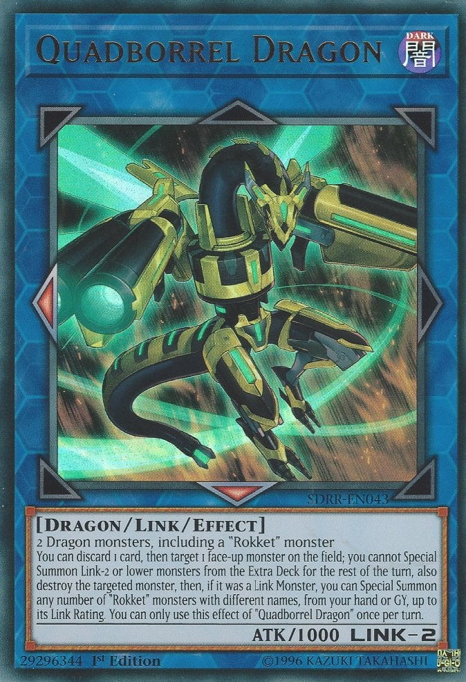 Quadborrel Dragon [SDRR-EN043] Ultra Rare | Gaming Infinity