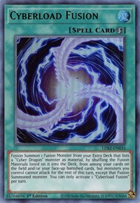 Cyberload Fusion (Green) [LDS2-EN035] Ultra Rare | Gaming Infinity