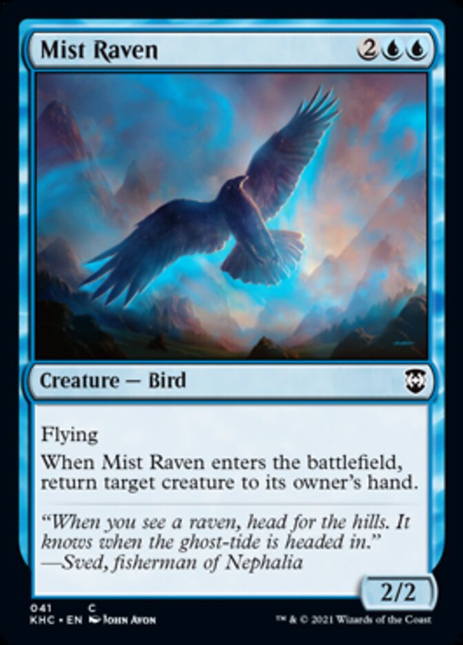 Mist Raven [Kaldheim Commander] | Gaming Infinity