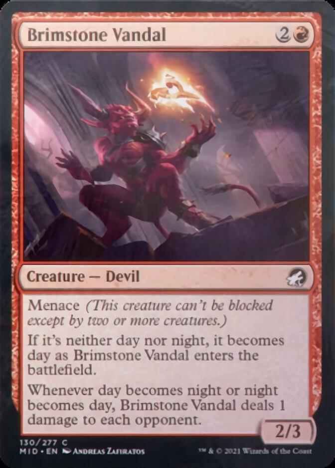 Brimstone Vandal [Innistrad: Midnight Hunt] | Gaming Infinity