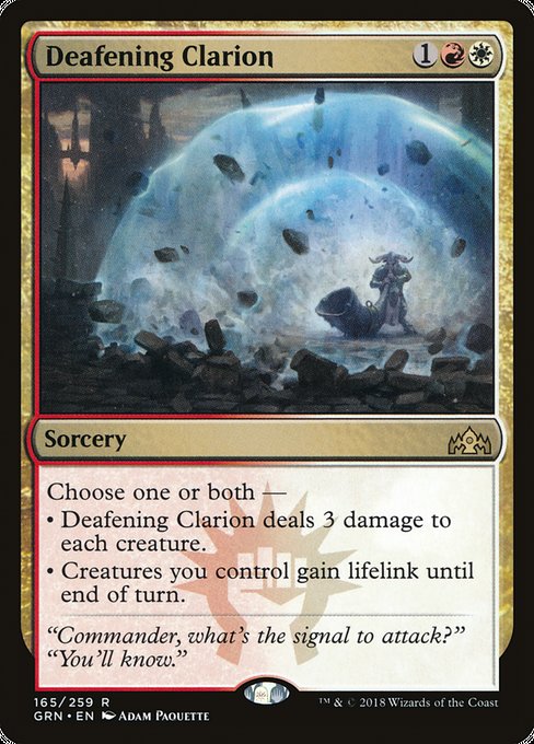 Deafening Clarion [Guilds of Ravnica] | Gaming Infinity