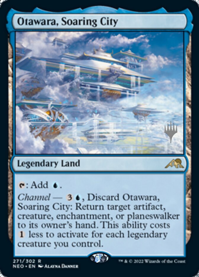 Otawara, Soaring City (Promo Pack) [Kamigawa: Neon Dynasty Promos] | Gaming Infinity