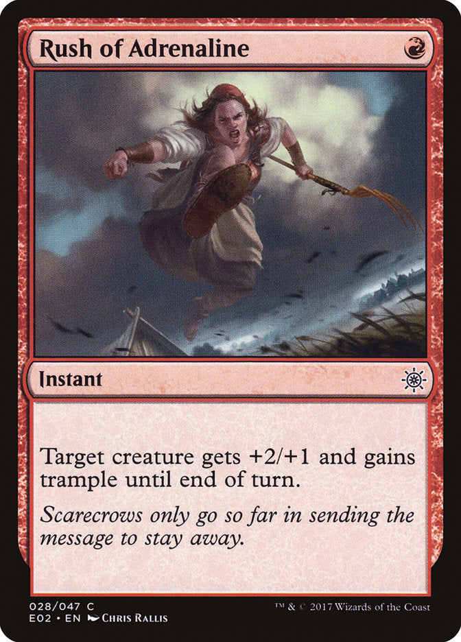 Rush of Adrenaline [Explorers of Ixalan] | Gaming Infinity