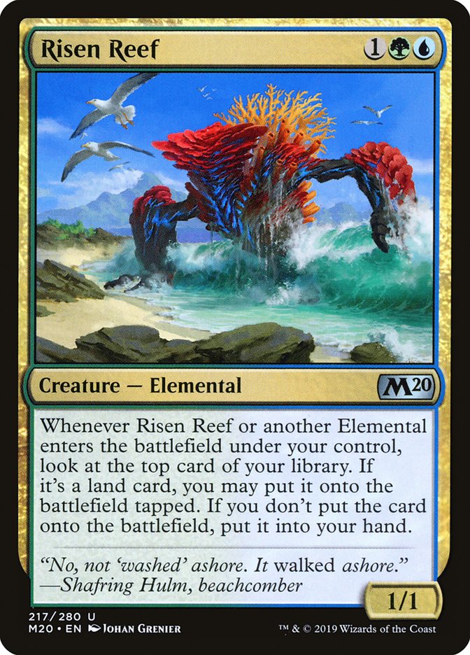 Risen Reef [Core Set 2020] | Gaming Infinity