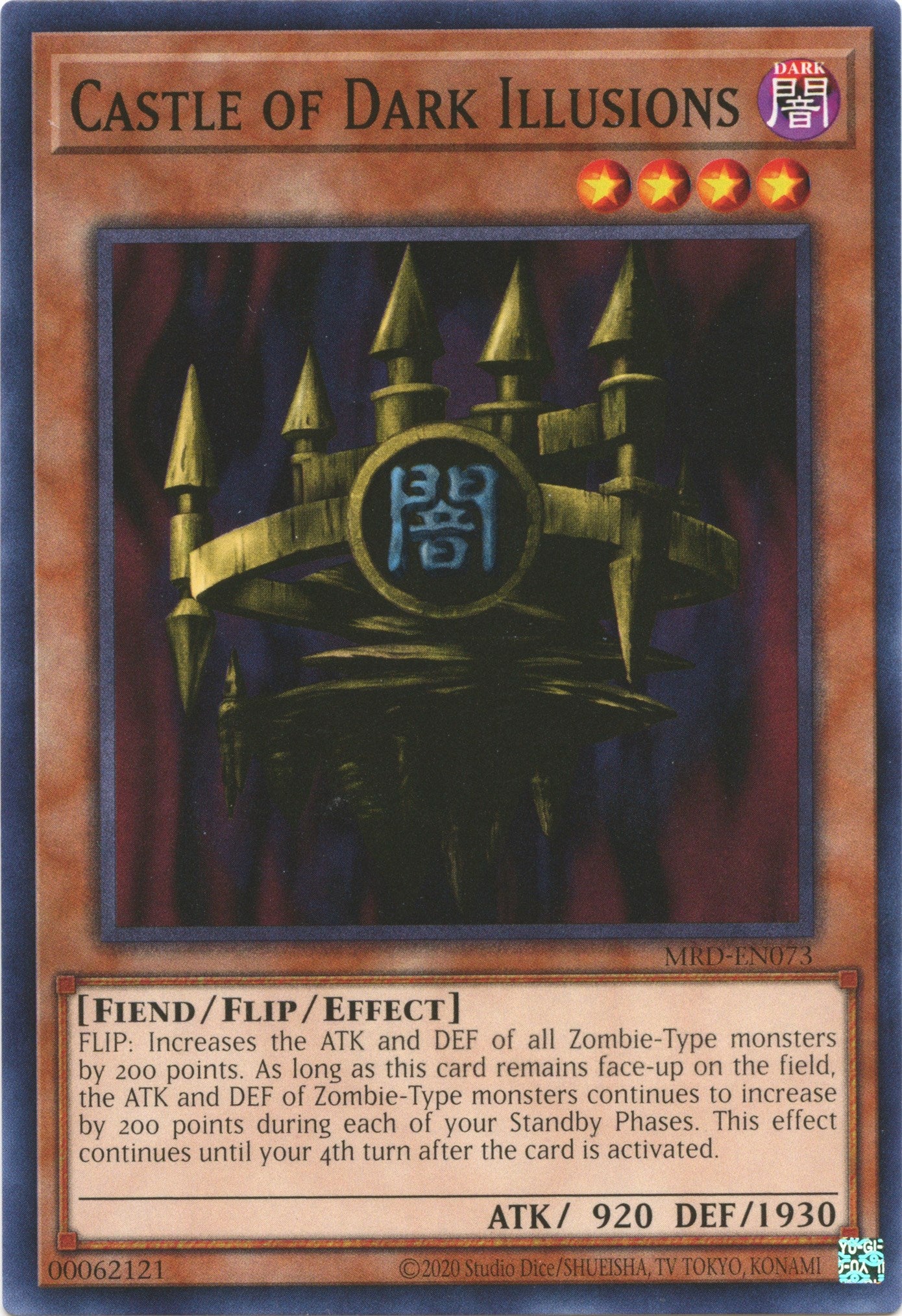 Castle of Dark Illusions (25th Anniversary) [MRD-EN073] Common | Gaming Infinity