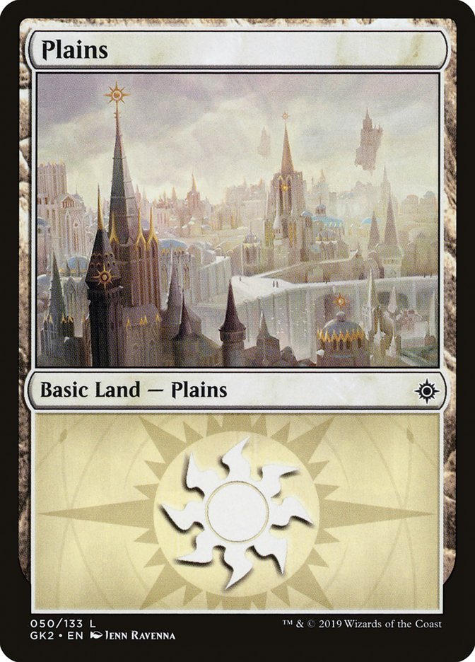 Plains (50) [Ravnica Allegiance Guild Kit] | Gaming Infinity