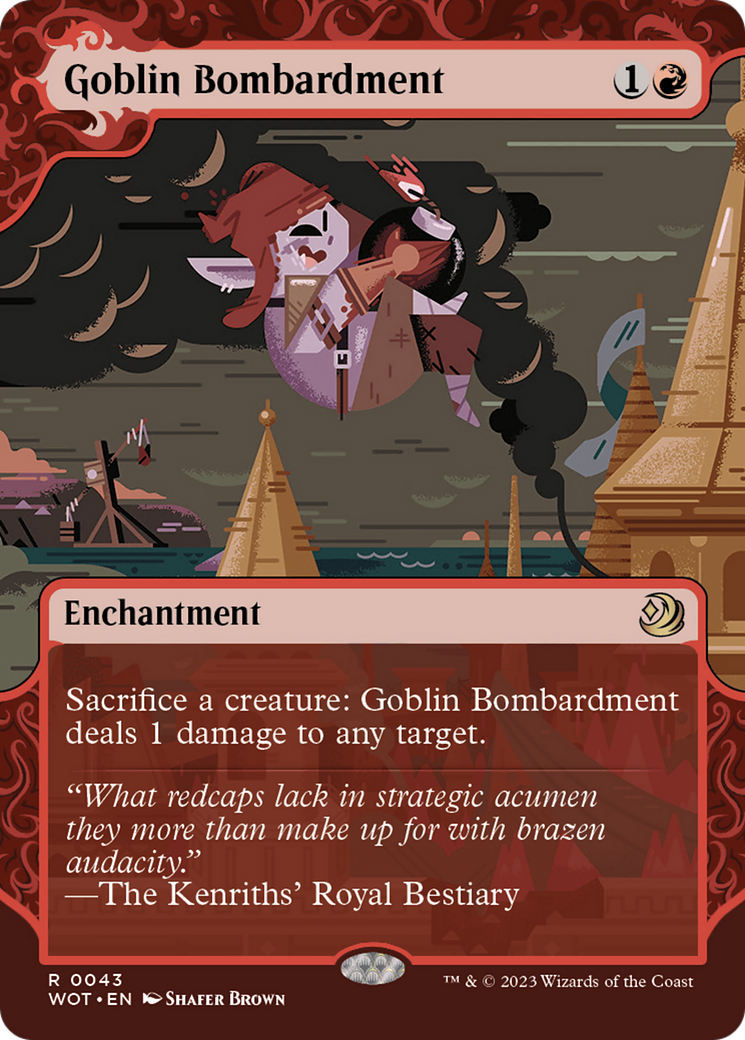 Goblin Bombardment [Wilds of Eldraine: Enchanting Tales] | Gaming Infinity