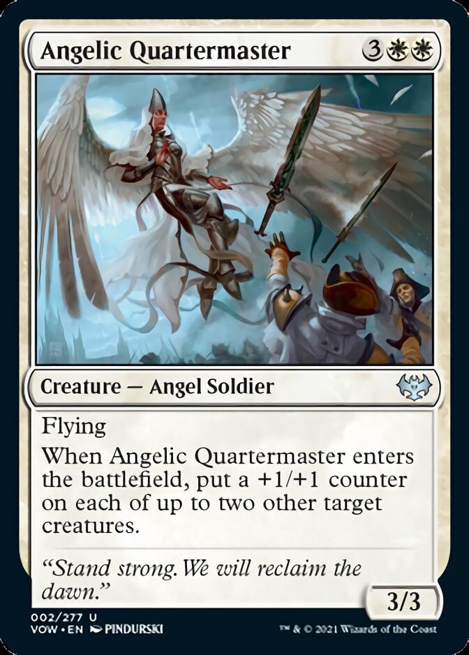 Angelic Quartermaster [Innistrad: Crimson Vow] | Gaming Infinity